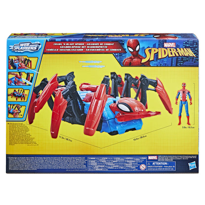 Hasbro Marvel: Spider-Man - Crawl 'N Blast Spider (F7845)