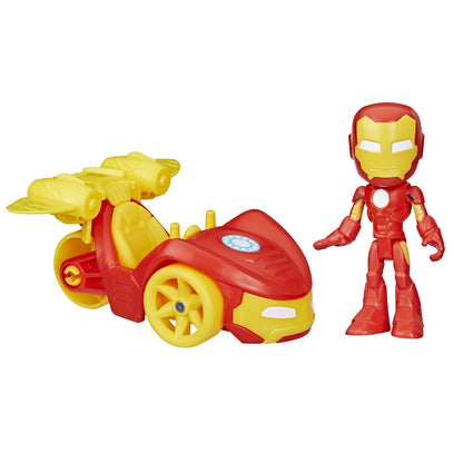 Hasbro Marvel: Spidey och hans fantastiska vänner - Iron Man och Iron Racer