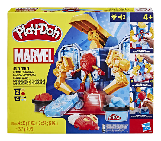 Hasbro Marvel: Play Doh - Iron Man Armor Maker Lab