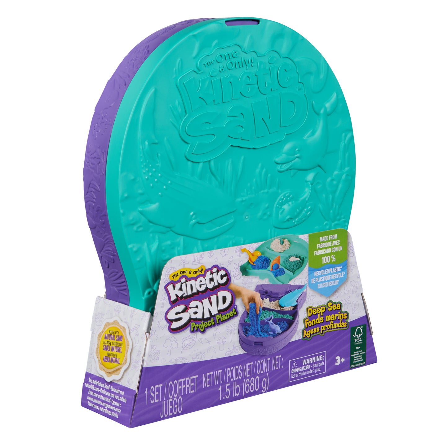 Kinetic Sand Project Planet - Deep Sea