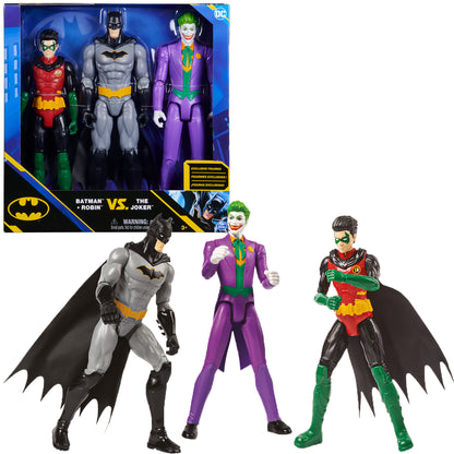 Spin Master DC: Batman och Robin mot Jokern 12-tums Figurer Set