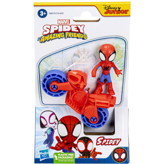 Hasbro Disney Marvel: Spidey med Cykel Actionfigur (F4001)