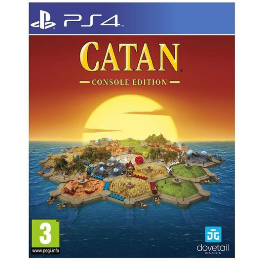 PS4 Catan - Strategiskt Brädspel för PS4