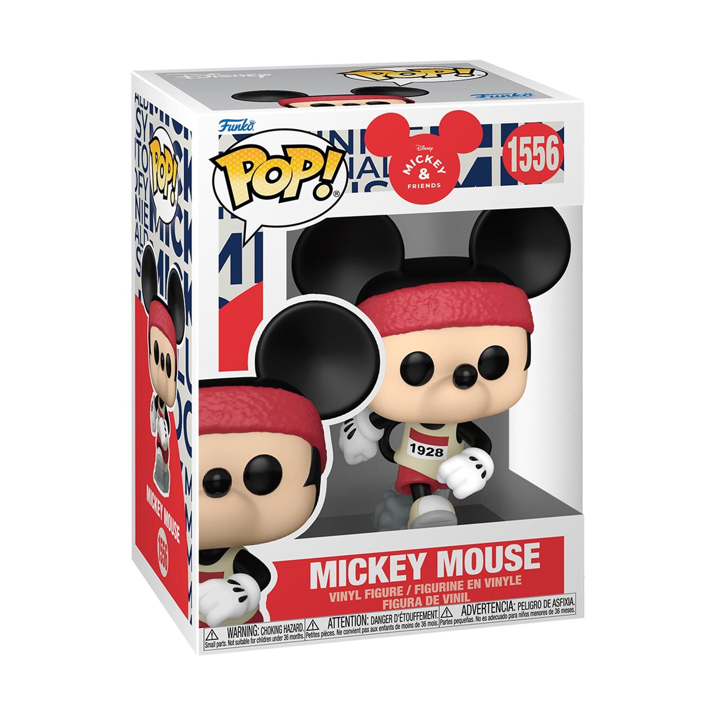 Funko Pop! Disney: Mickey Mouse (Runner) #1556 Vinylfigur