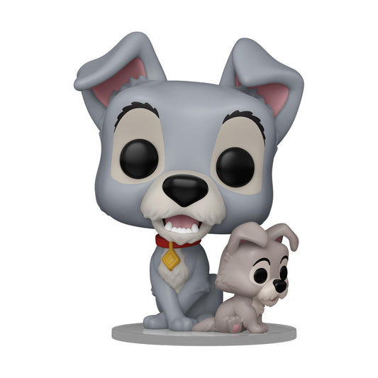 Funko Pop! Disney: Lady and The Tramp 70th Anniversary - Tramp med Valp #1554