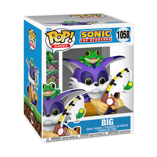 Funko Pop! Sonic The Hedgehog - Big (The Cat with Froggy) #1058 Vinylfigur