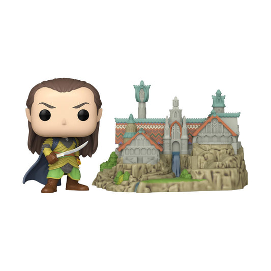 Funko Pop! Town: The Lord of the Rings - Elrond med Rivendell #1747