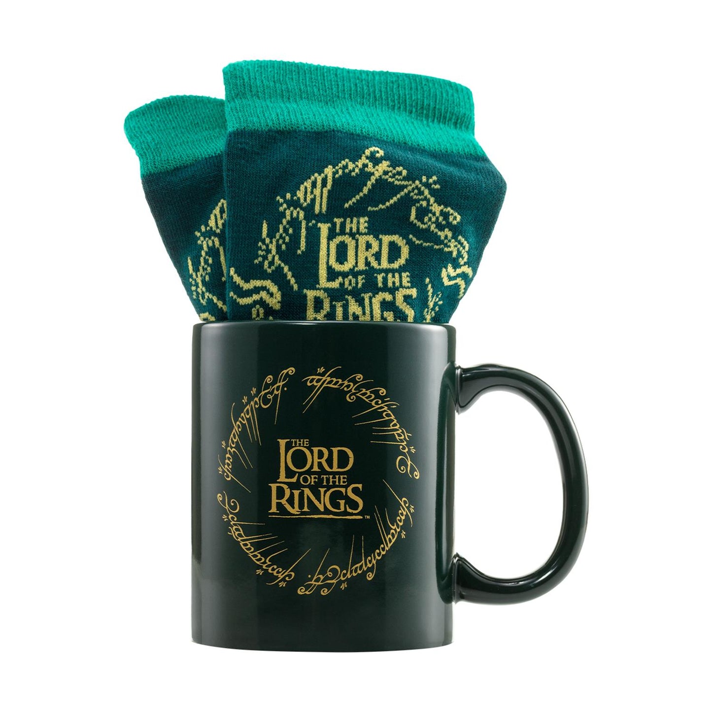 Pyramid Lord Of The Rings Mugg och Strumpor Set