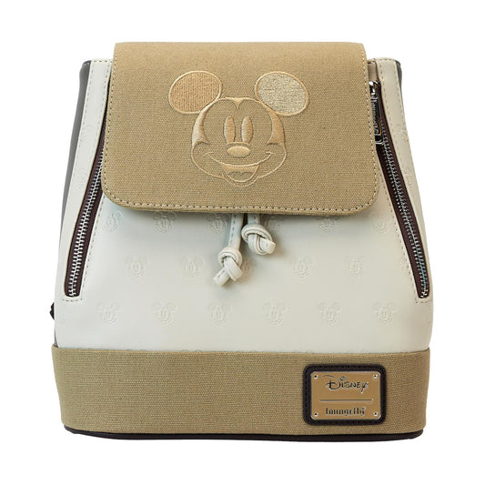 Loungefly Disney: Mickey & Friends Canvas Mini Backpack