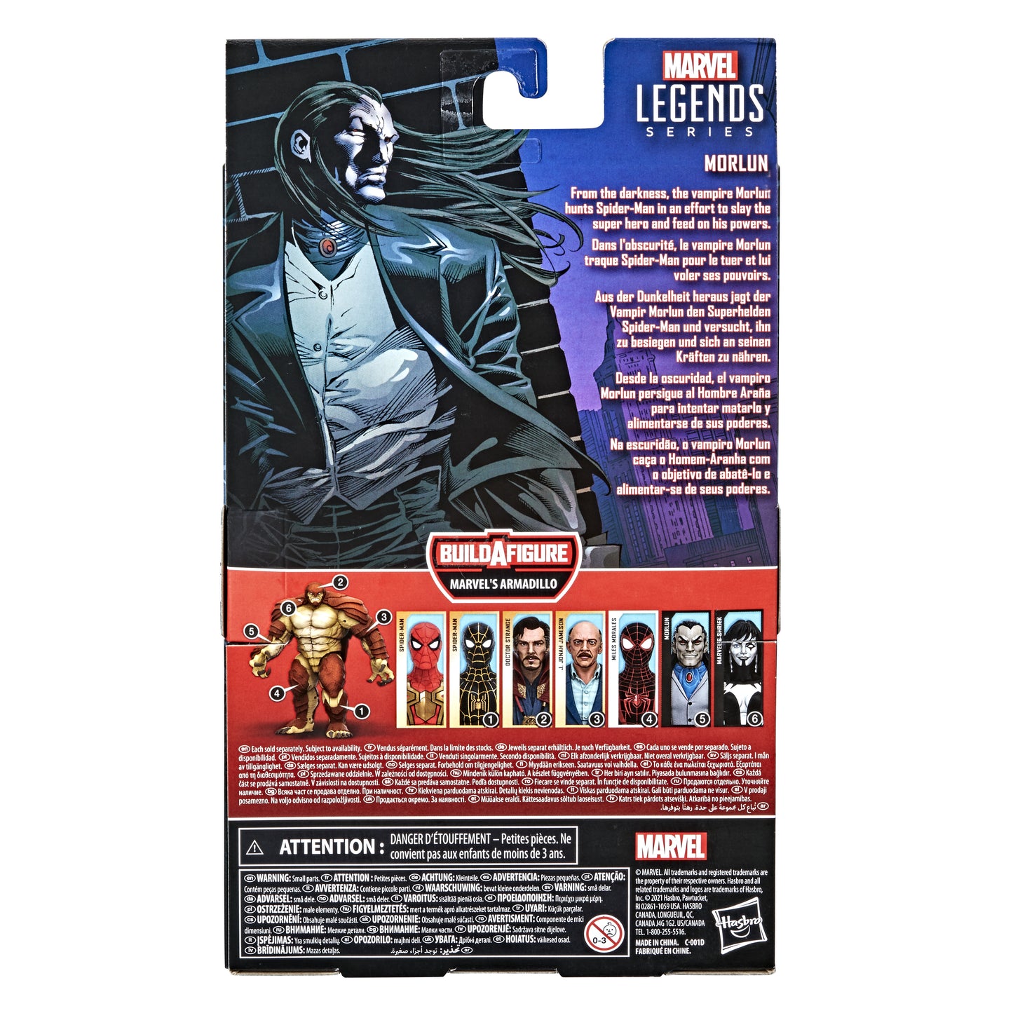 Hasbro Marvel Spider-Man Morlun Action Figure - Legends Series