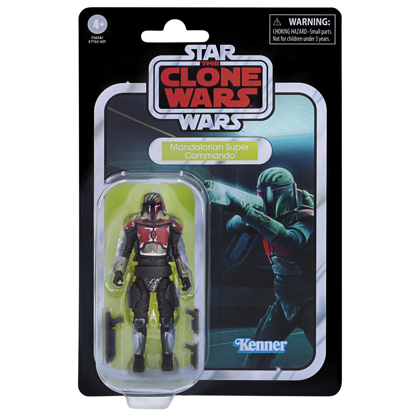 Hasbro Fans - Star Wars The Vintage Collection: The Clone Wars - Mandalorian Super Commando Actionfigur