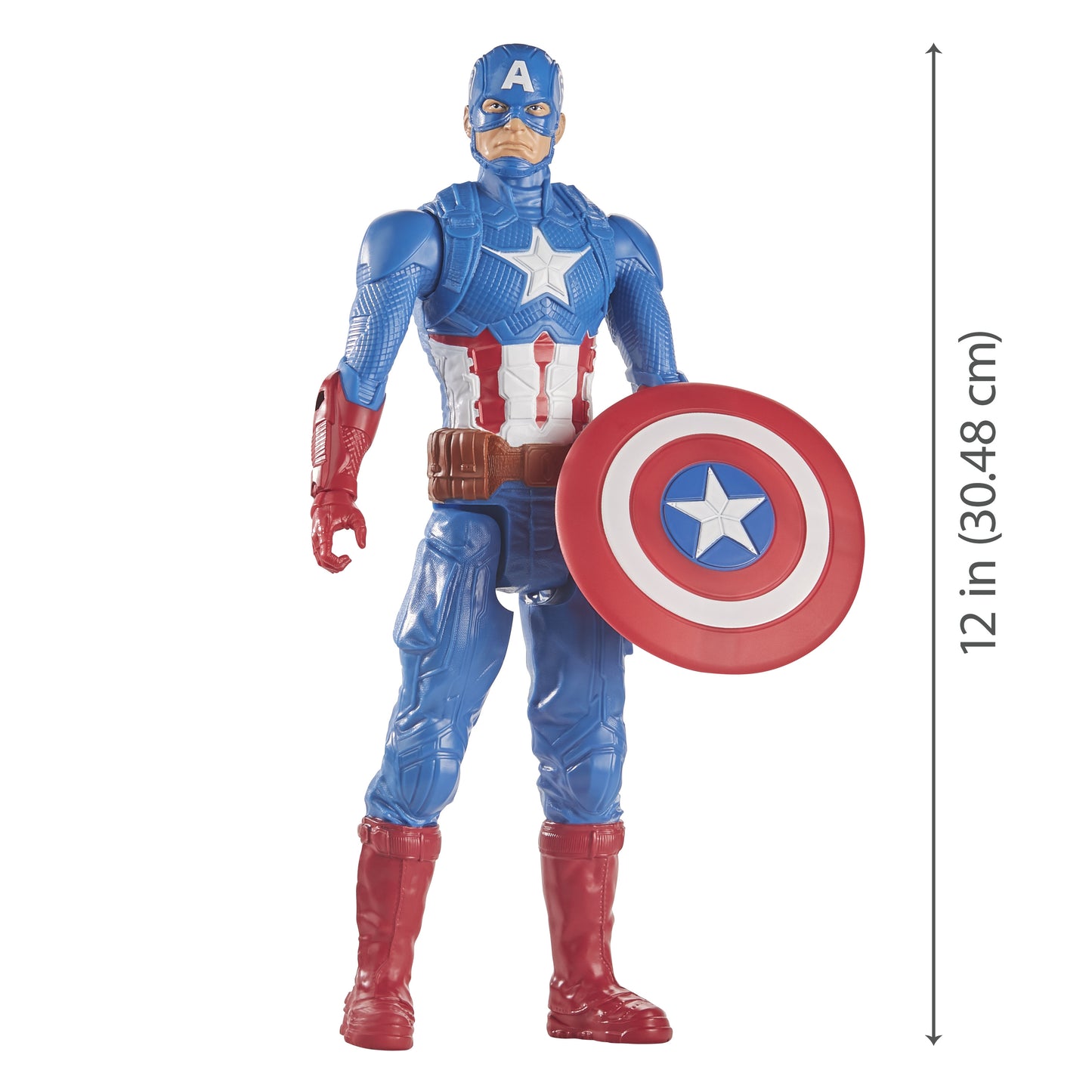 Hasbro Marvel Avengers: Titan Hero Series - Captain America Actionfigur 30cm