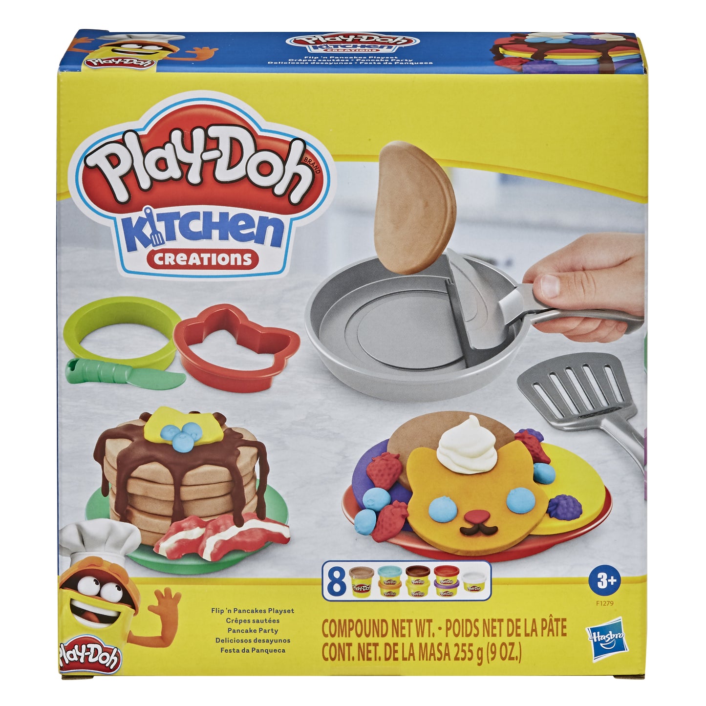 Hasbro Play-Doh Kitchen Creations: Flip 'n Pancakes Set