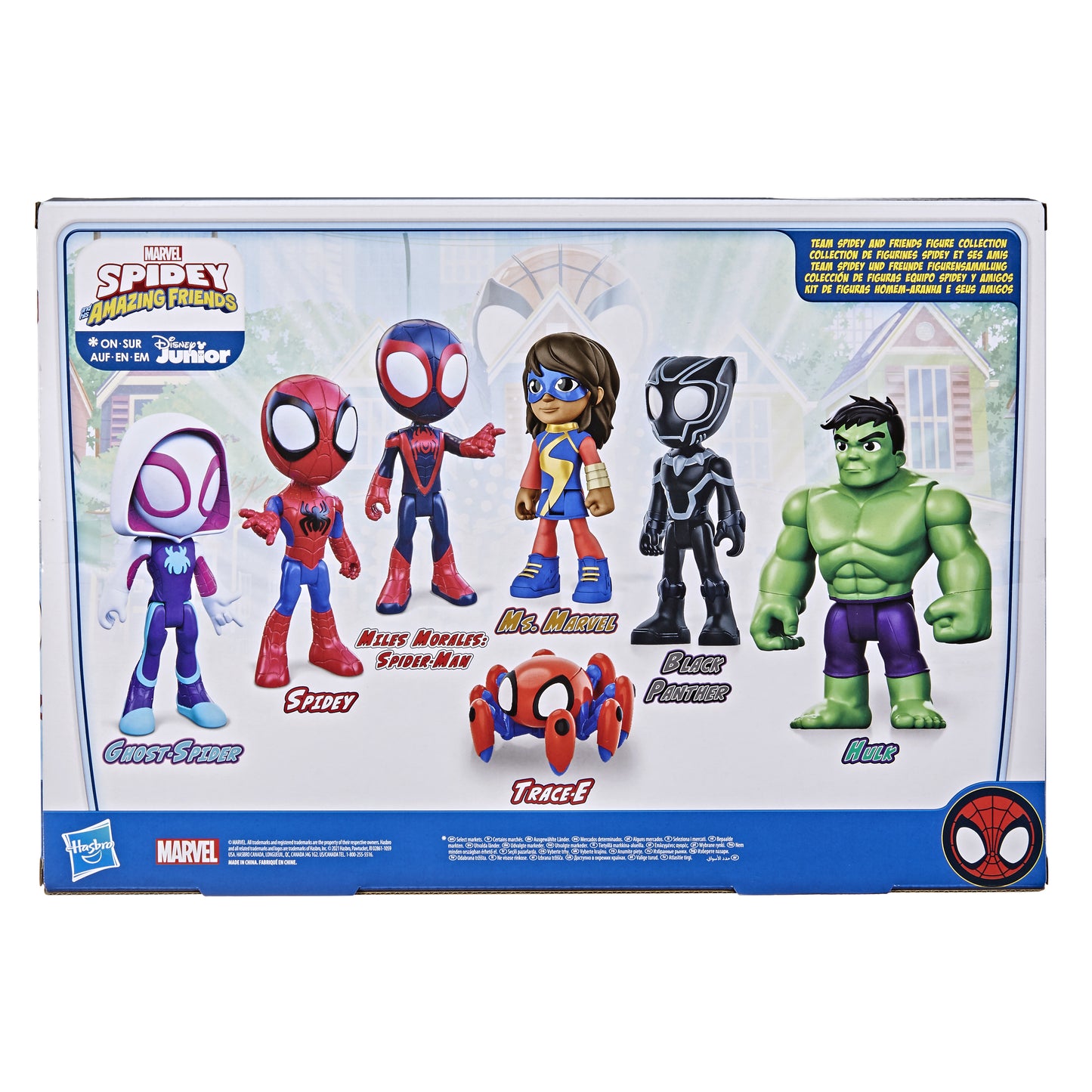 Hasbro Disney: Marvel Spidey och Hans Fantastiska Vänner - Team Spidey och Vänner Figurkollektion