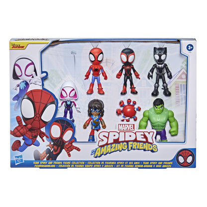 Hasbro Disney: Marvel Spidey och Hans Fantastiska Vänner - Team Spidey och Vänner Figurkollektion