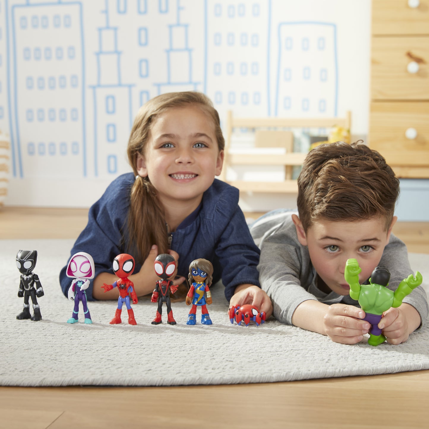 Hasbro Disney: Marvel Spidey och Hans Fantastiska Vänner - Team Spidey och Vänner Figurkollektion