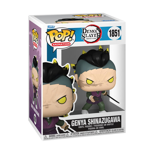 Funko Pop! Demon Slayer - Genya Shinazugawa (Demon Form) #1851 Vinylfigur