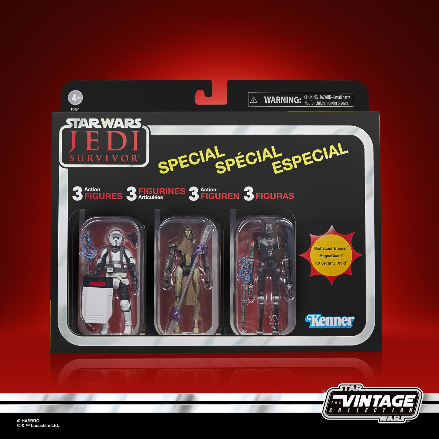 Hasbro Fans - Disney Star Wars Jedi Survivor: Vintage Collection Multipack