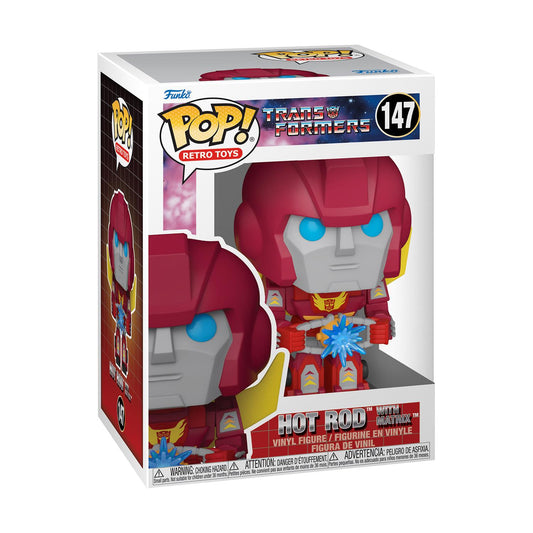 Funko Pop! Transformers Hot Rod med Matrix Vinylfigur