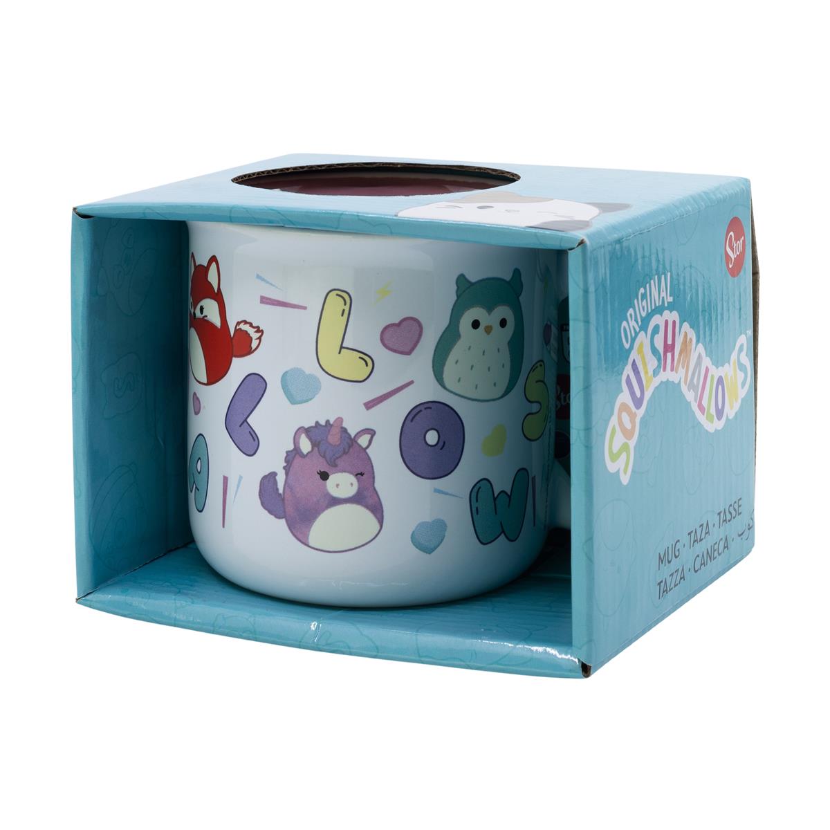 Squishmallows Keramisk Frukostmugg i Presentask (400ml)