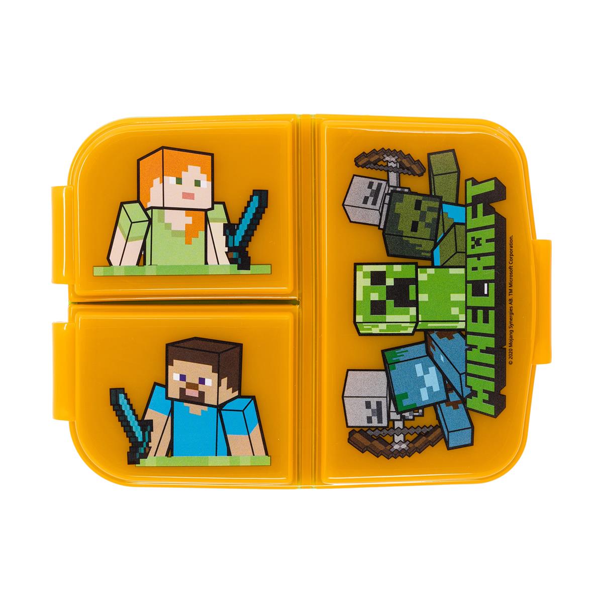 Minecraft - Multi Compartment Smörgåsbox Stor