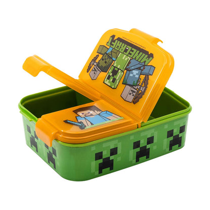 Minecraft - Multi Compartment Smörgåsbox Stor