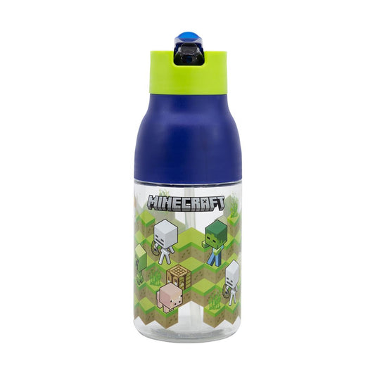 Minecraft Isometrisk Dubbelöppnande Ecozen Flaska (420ml)