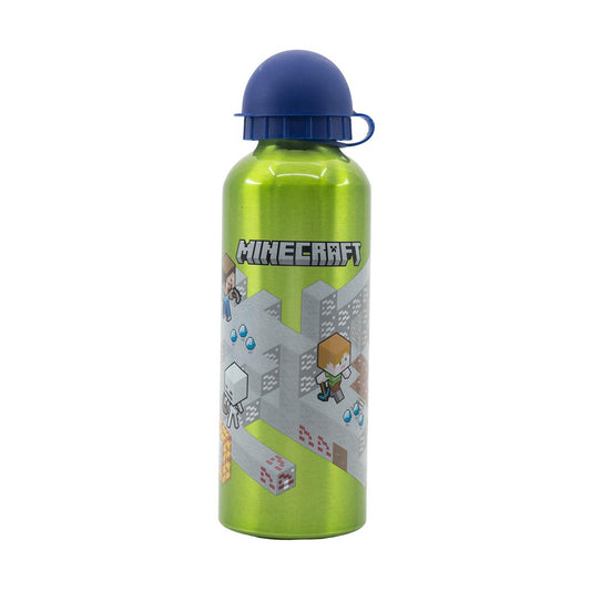 Minecraft Isometrisk Aluminiumflaska 530ml