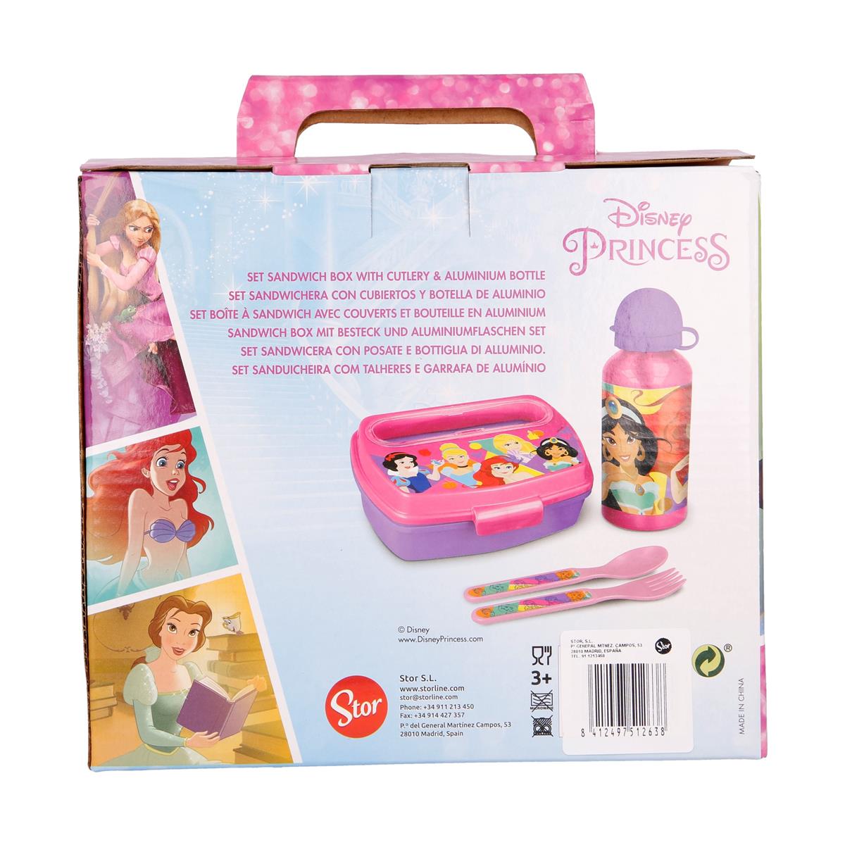 Disney Princess Urban Back to School Set - 4 Delar i Presentask