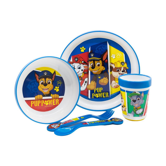 Paw Patrol - Pup 5 delars Set med Non-Slip Design