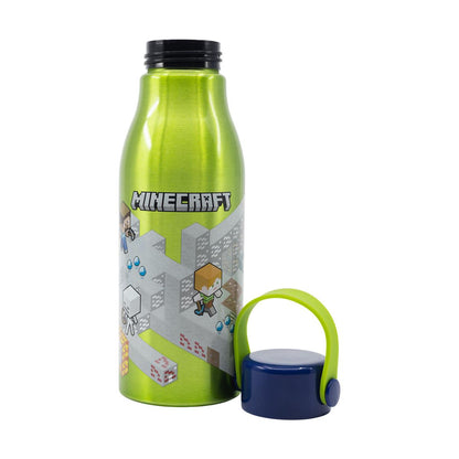 Minecraft Isometrisk Flexi-handle Aluminiumflaska (760ml)