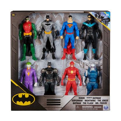 Spin Master DC: Batman - 8 Pack Figurer Set 6 Tum