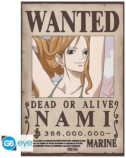 Abysse One Piece - Wanted Nami Poster Chibi (52x38cm)