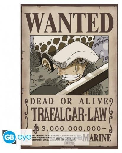 Abysse One Piece - Wanted Law Poster Chibi (52x38cm)