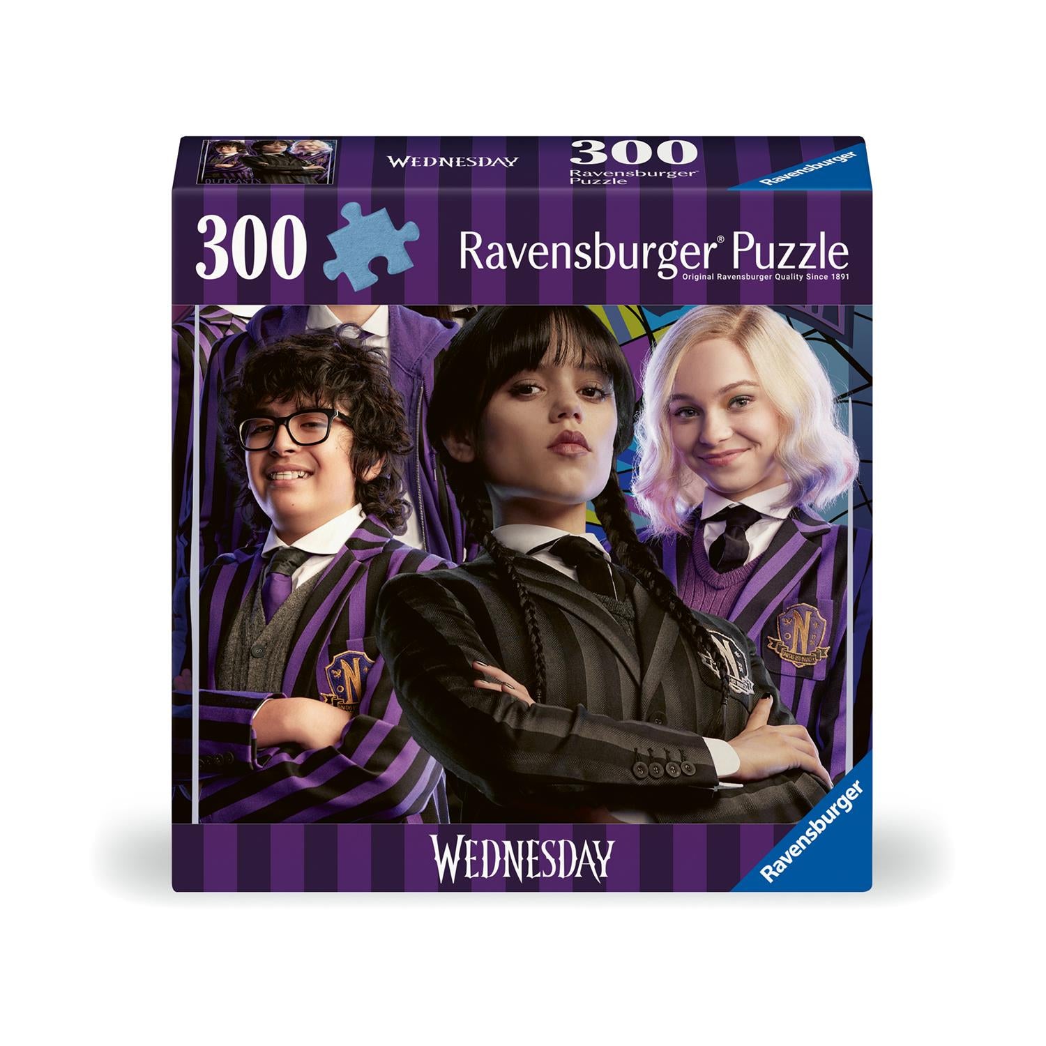 Ravensburger: Puzzle - Wednesday Outcasts (300 bitar)