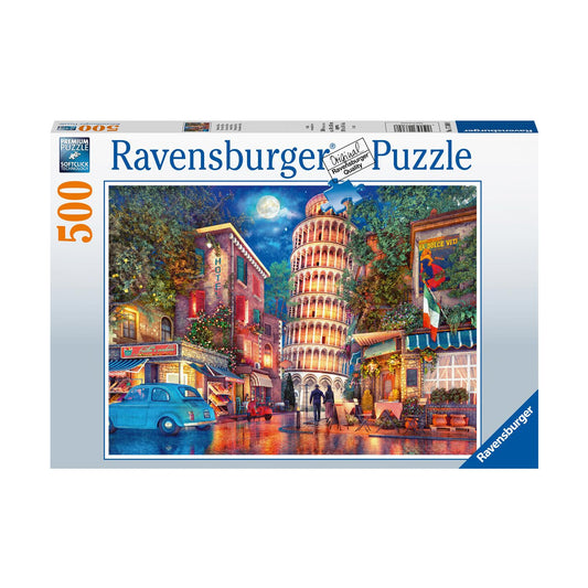 Ravensburger Pussel: Kväll i Pisa (500 bitar)