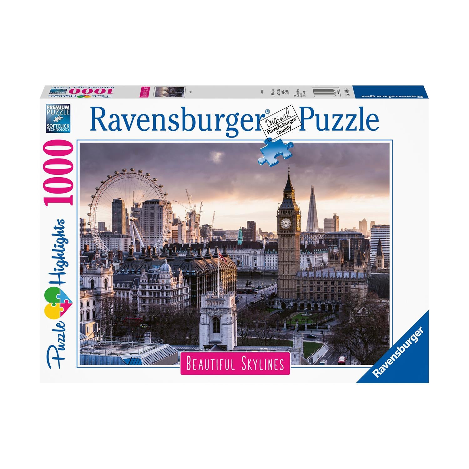 Ravensburger Pussel: London (1000 delar)