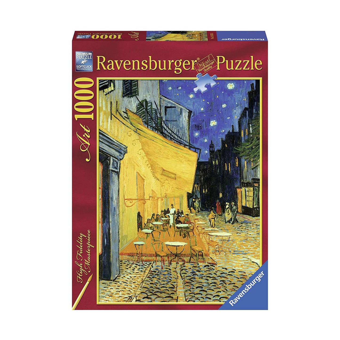 Ravensburger Pussel Konstkollektion: Van Gogh - Café Terrass (1000 bitar)