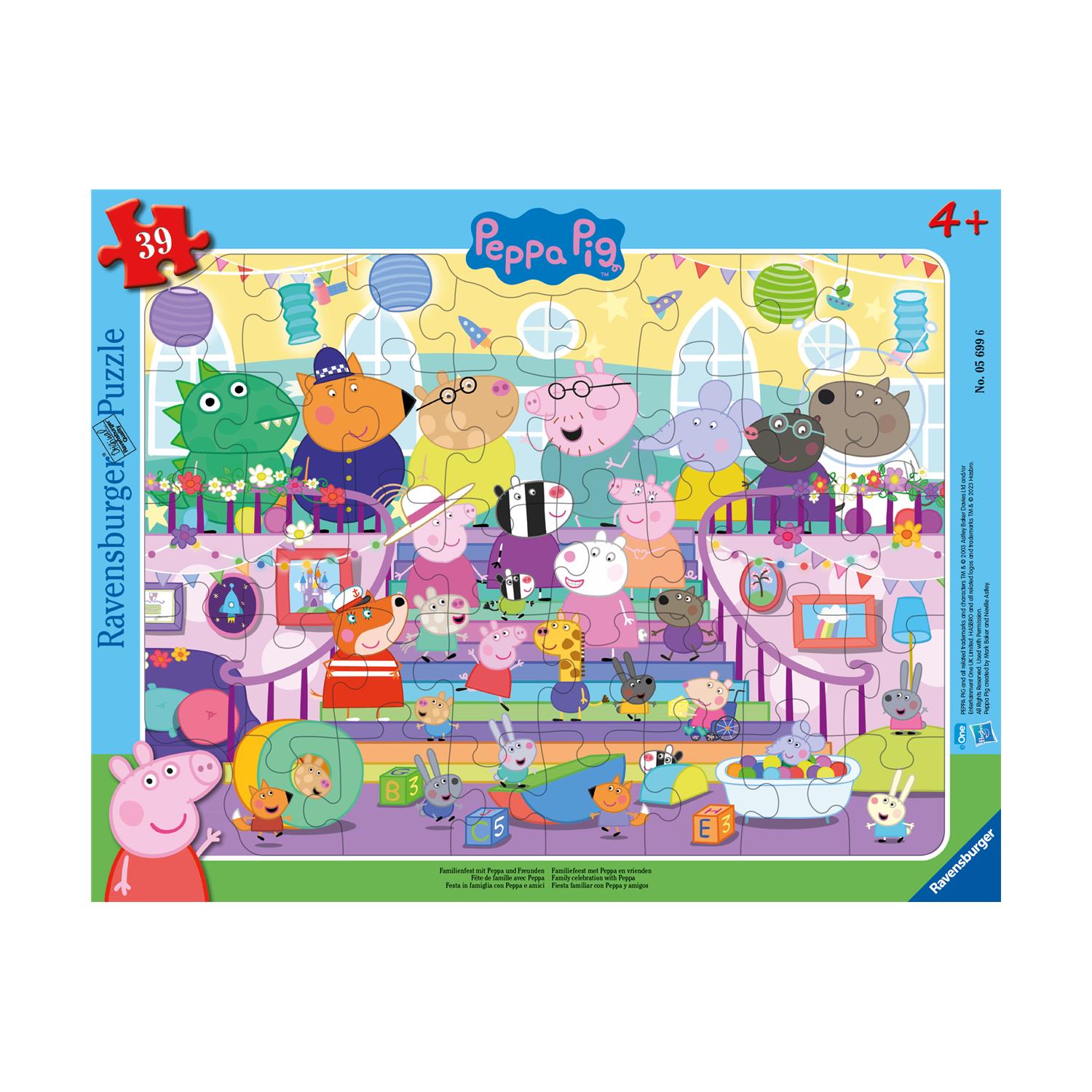 Ravensburger Pussel: Peppa Pig - Familjefirande med Peppa (33 bitar)