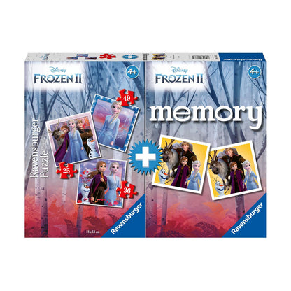 Ravensburger Memory® och 3 Pussel: Frozen II (20673)