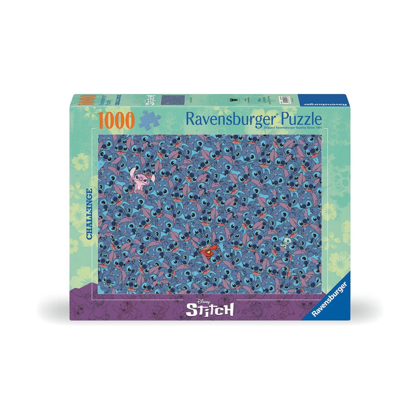 Ravensburger Puzzle Disney: Stitch - Stitch Challenge (1000 bitar)