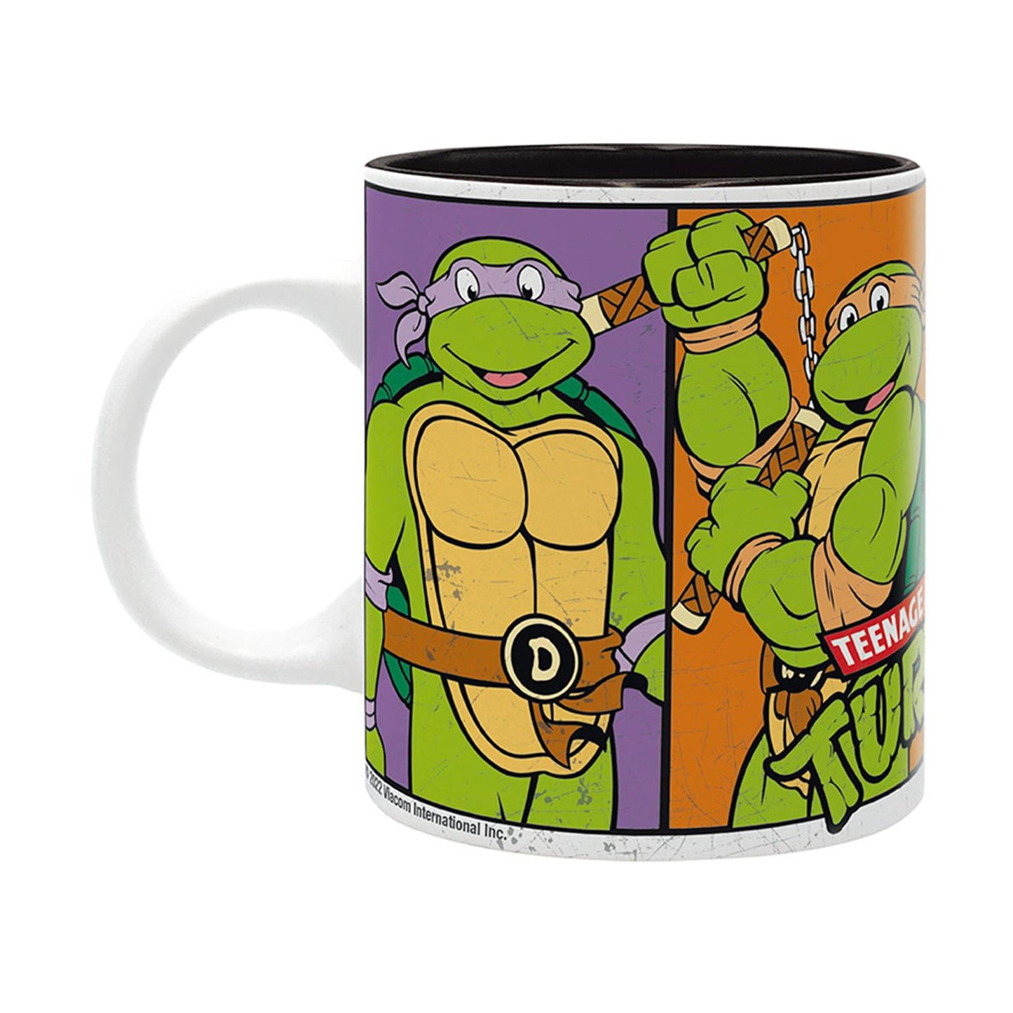 Abysse TMNT - Färgglada Porträtt Mugg (320 ml)