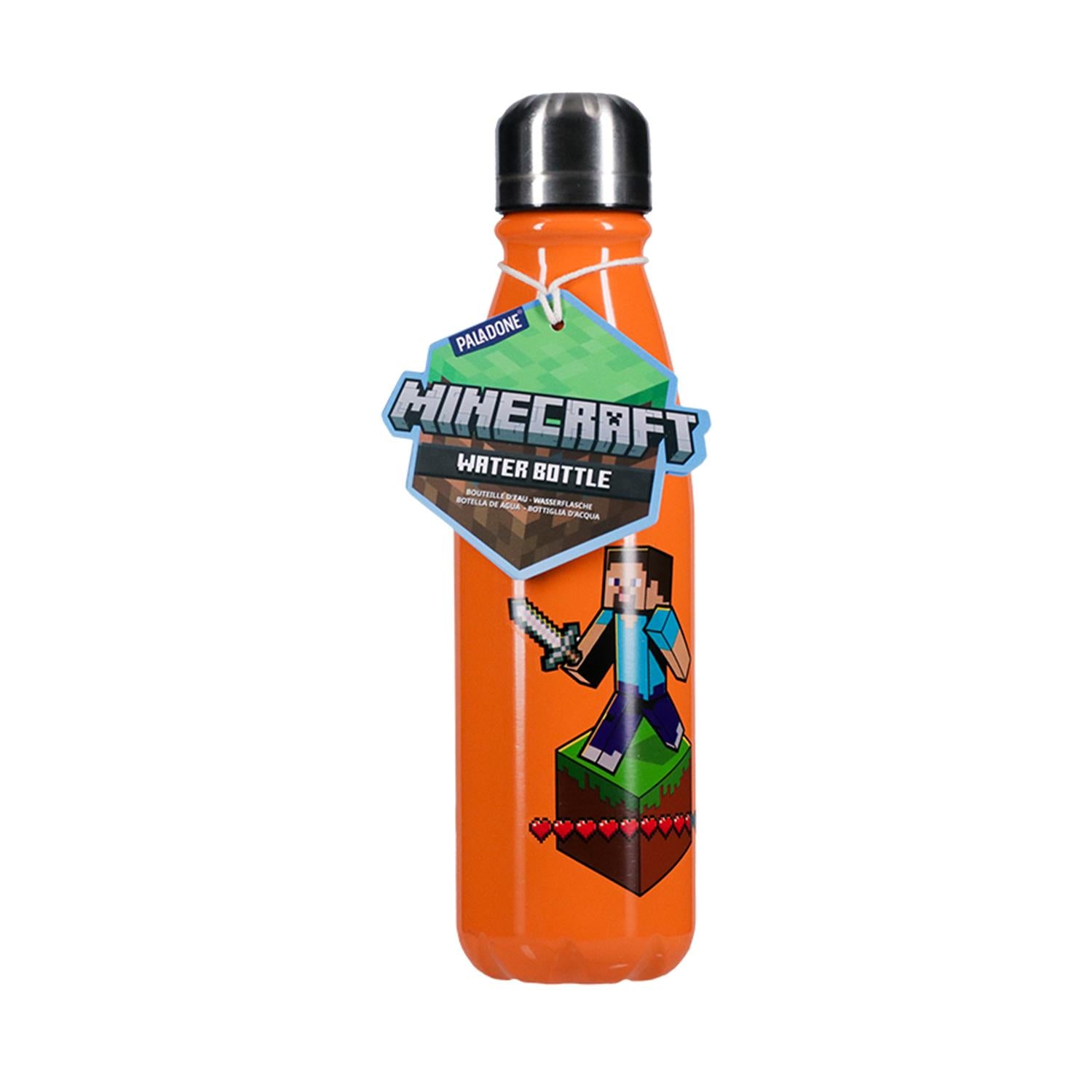 Paladone: Minecraft Aluminium Vattenflaska 600ml