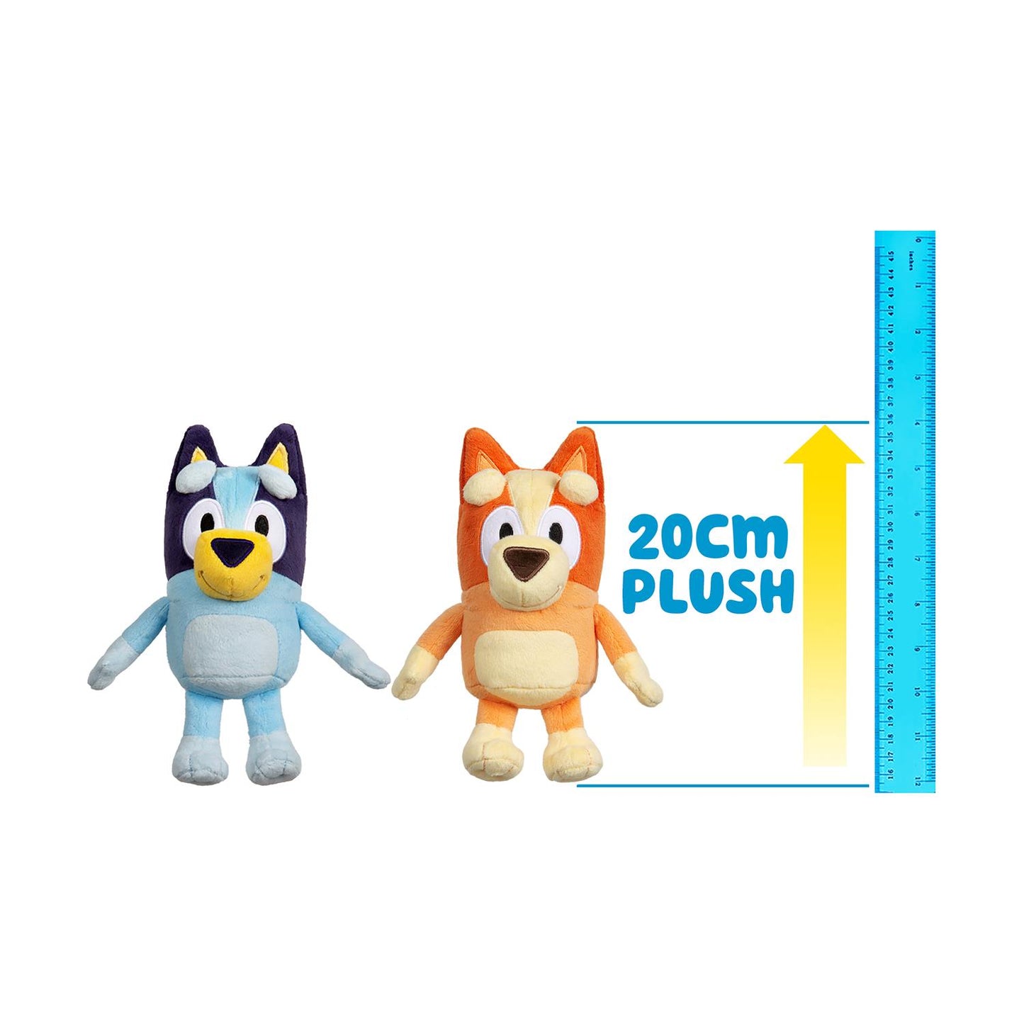 Bluey och Vänner - Bluey Plyschfigur 20cm