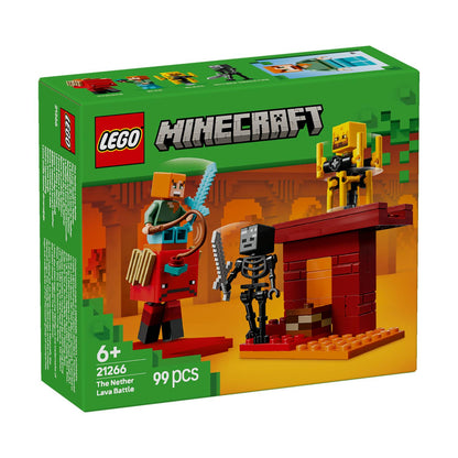 LEGO® Minecraft®: The Nether Lava Battle (21266)