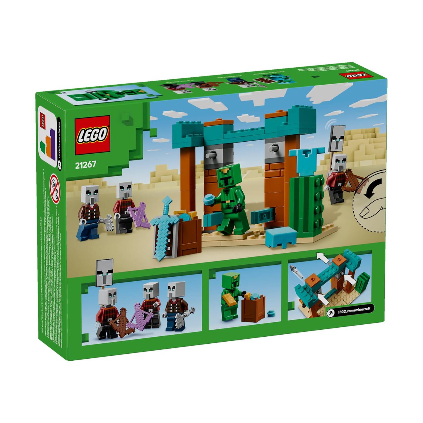 LEGO® Minecraft®: Illager Ökenpatrull (21267)