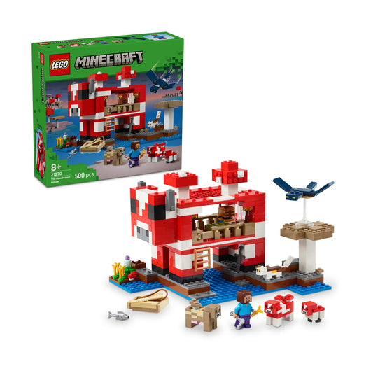 LEGO® Minecraft®: Mooshroom House (21270)