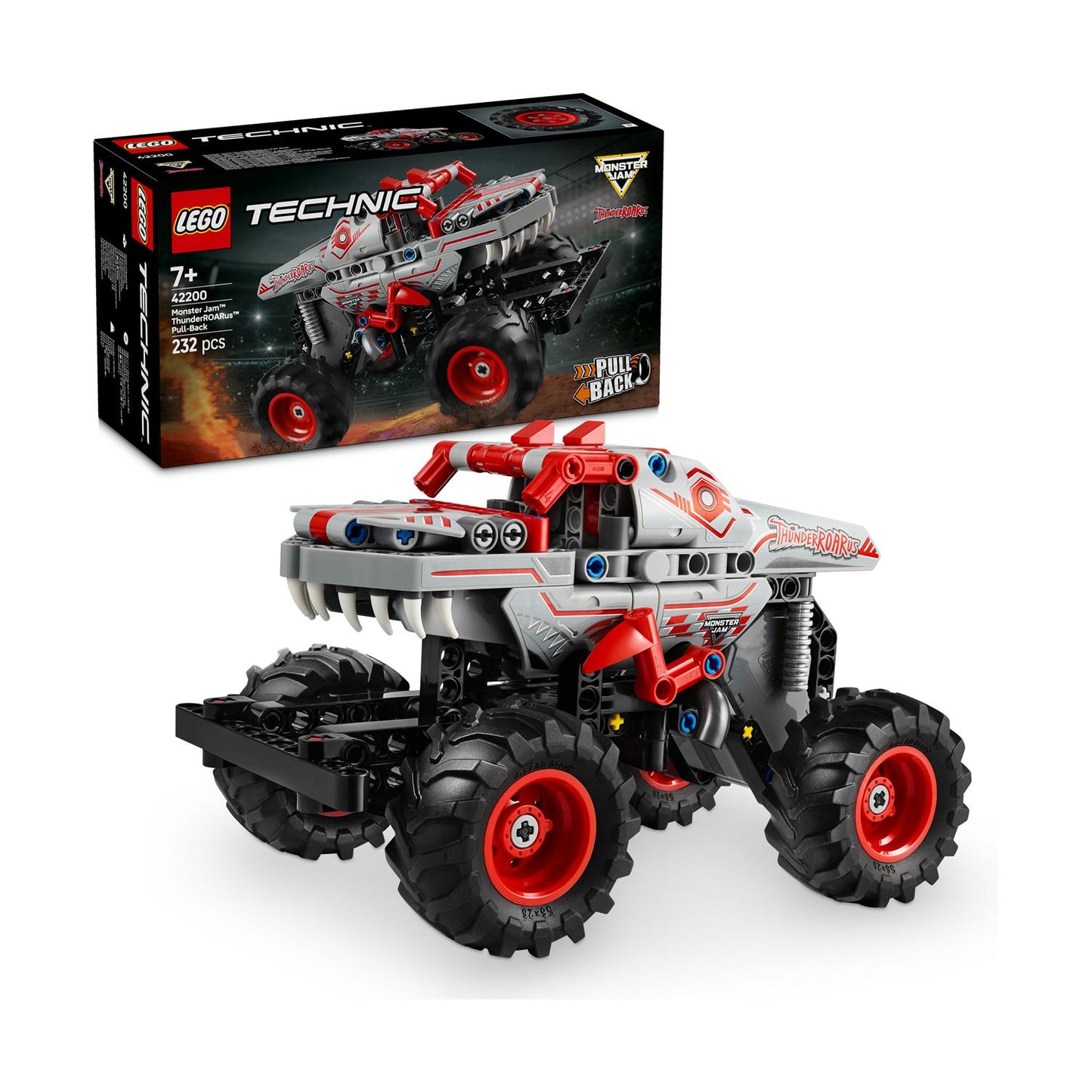 LEGO® Technic™: Monster Jam™ ThunderROARus™ Pull-Back (42200)