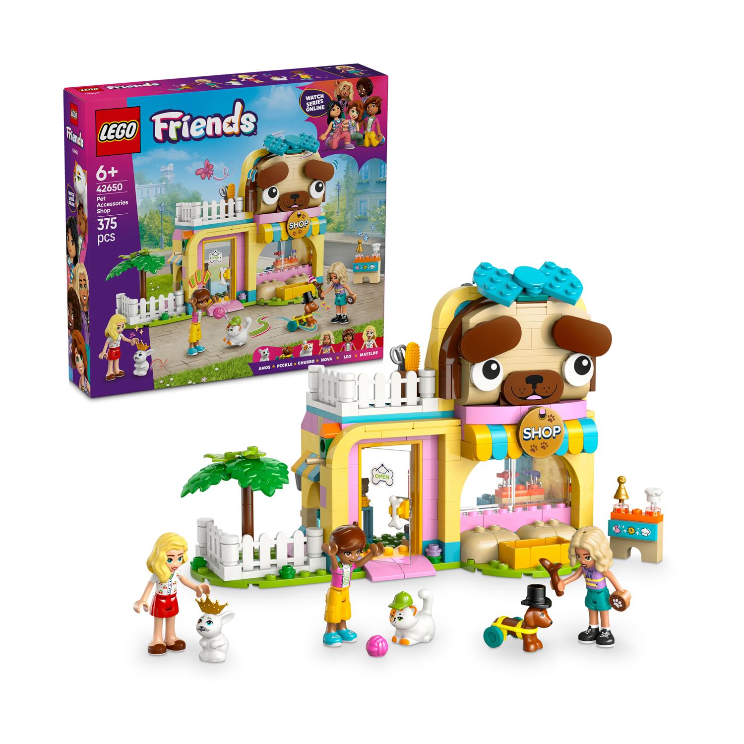 LEGO® Friends: Husdjursaccessoarer Butik (42650)