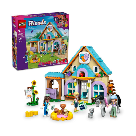 LEGO® Friends: Häst- och Husdjursvet Klinik (42651)